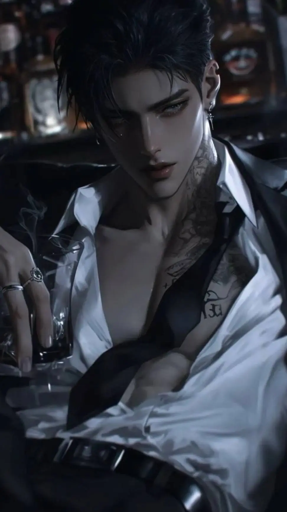 ai character: Дерек background