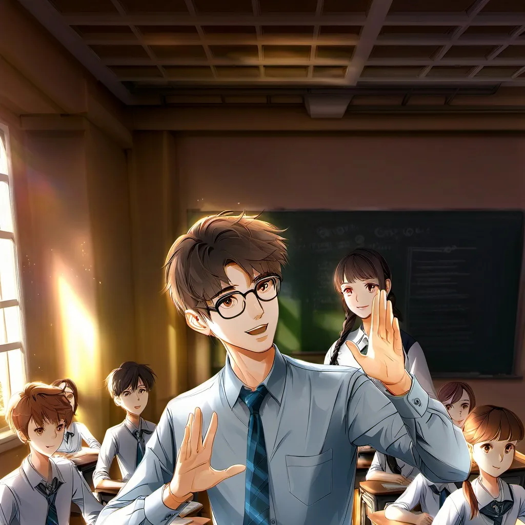 chat with ai character: Magic school