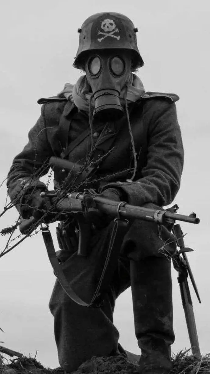 ai character: Dead men WW1 background