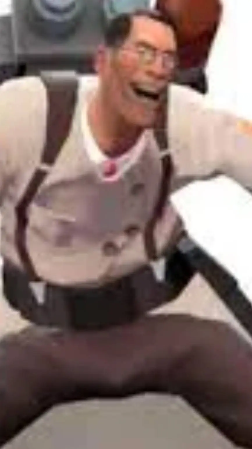 ai character: Spycheck TF2  background