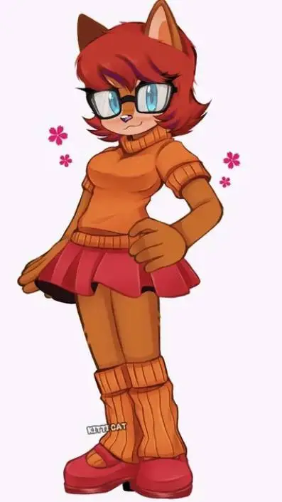 ai character: Sally acorn  background