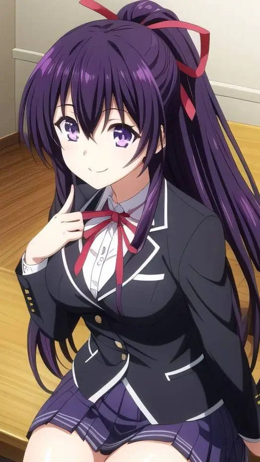 ai character: Tohka Yatogami  background