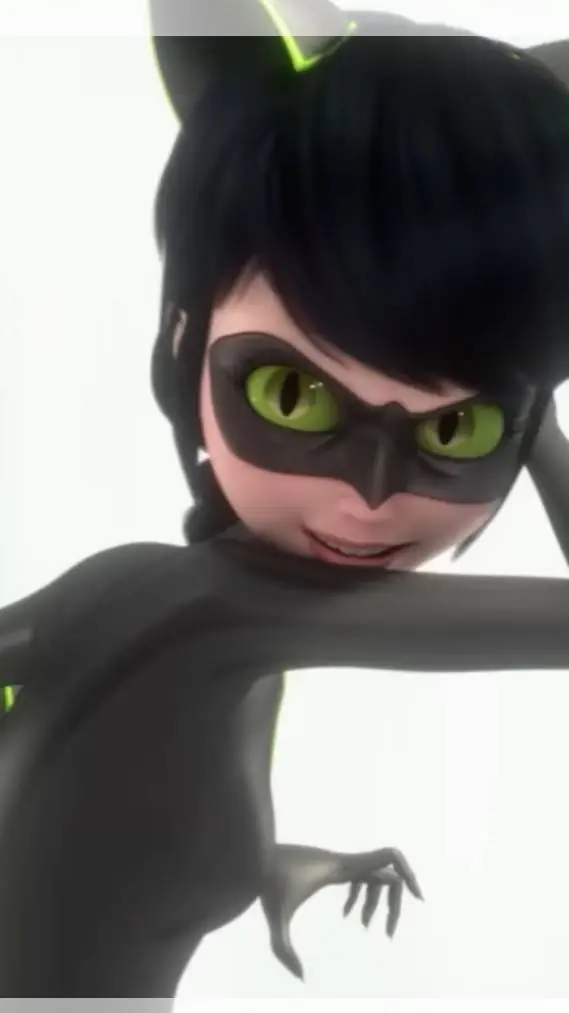 ai character: lady cat background