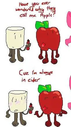 ai character: Marshapple background