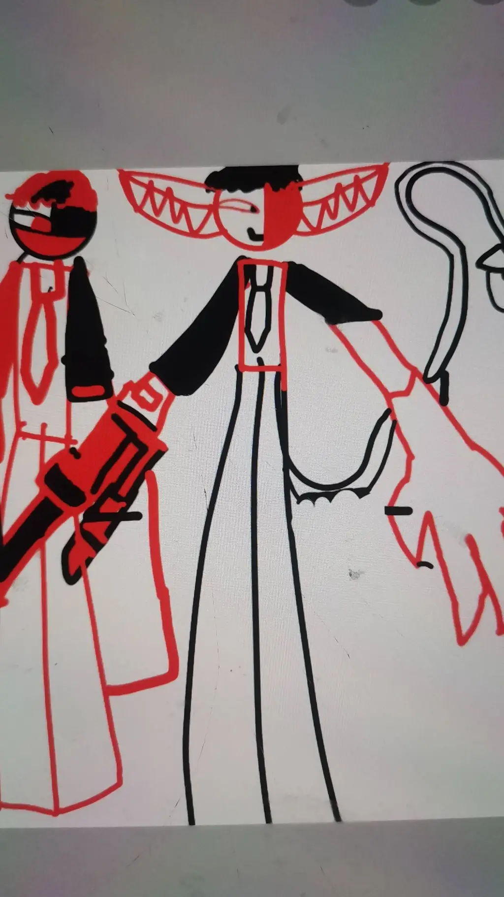 ai character: mr triangle background