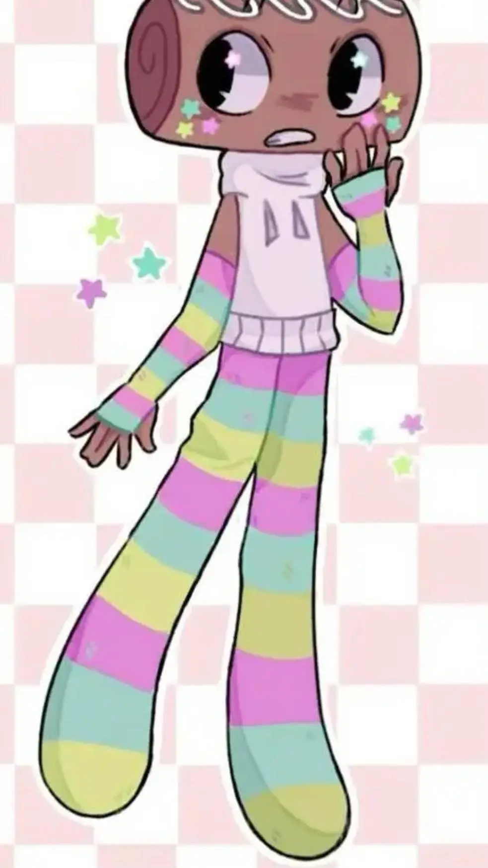 ai character: Cosmo the pastry background