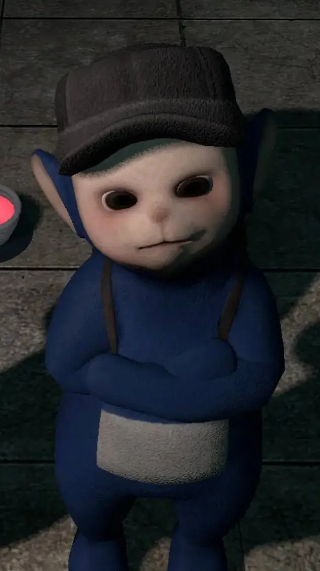 ai character: Slendytubbie Ø Ron background