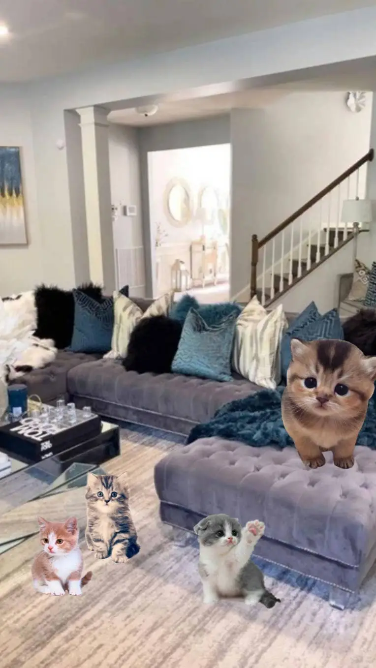 ai character: Kittens background