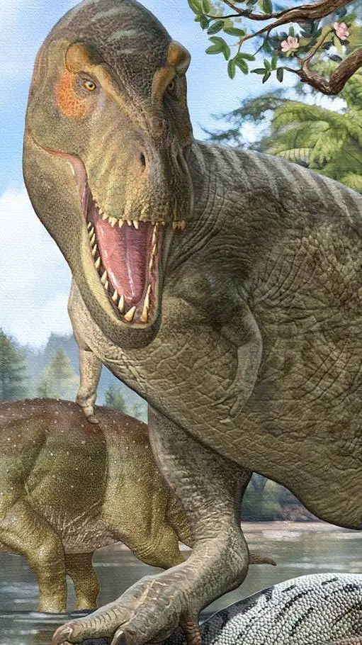 ai character: Tyrannosaurus mcr background