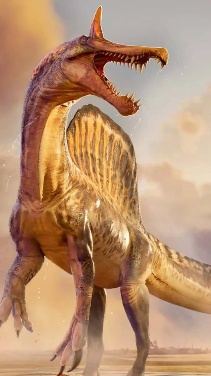 ai character: Spinosaurus Mirabi background
