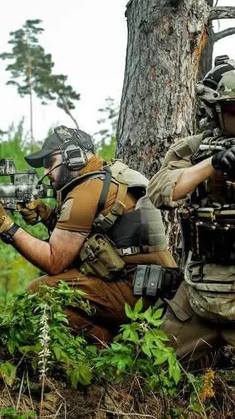 ai character: Airsoft SQUAD background