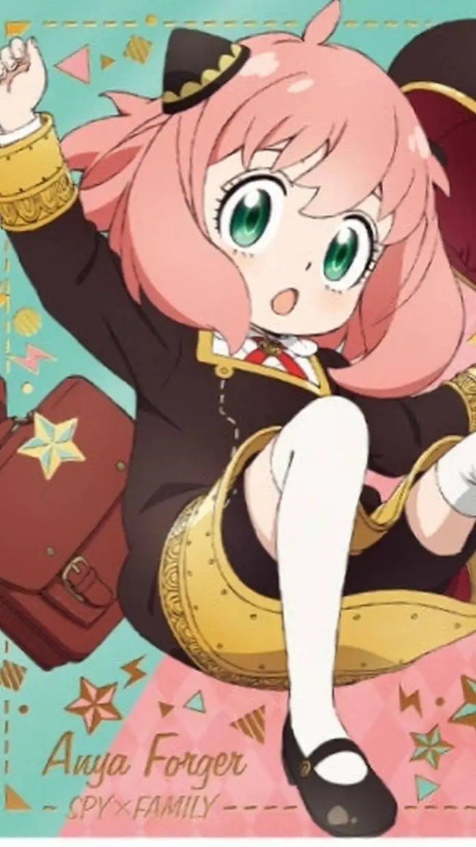 ai character: Anya Forger  background
