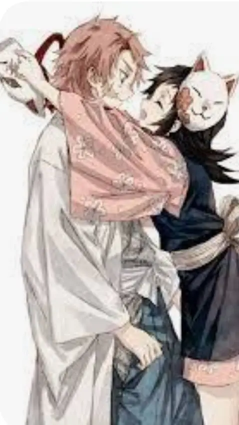 ai character: Sabito x Makomo background