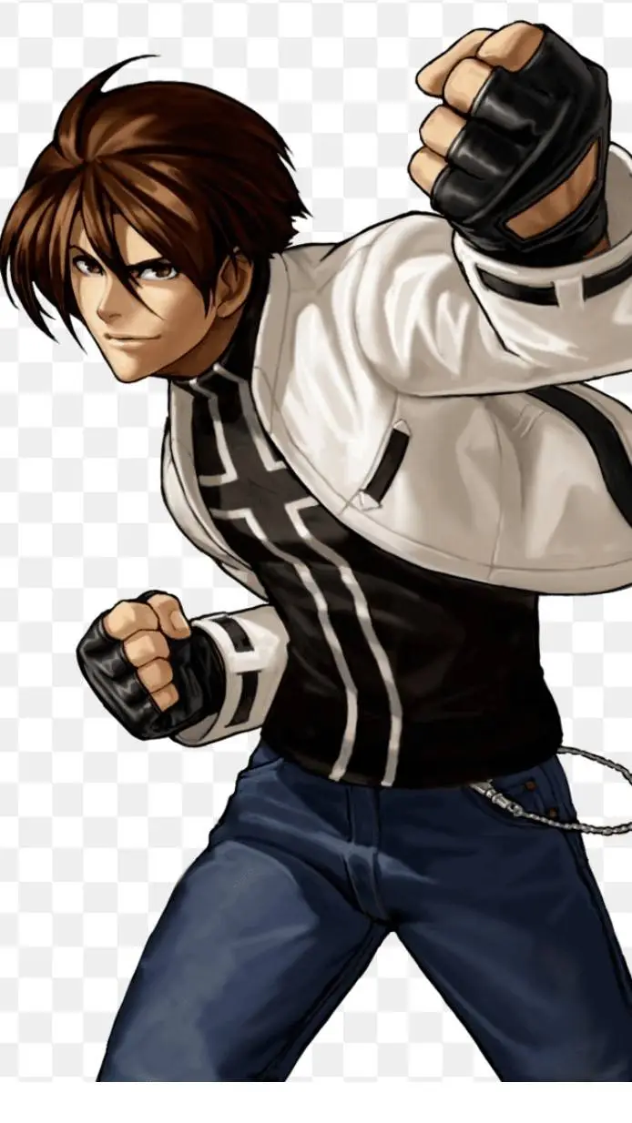 ai character: Kyo Kusanagi background