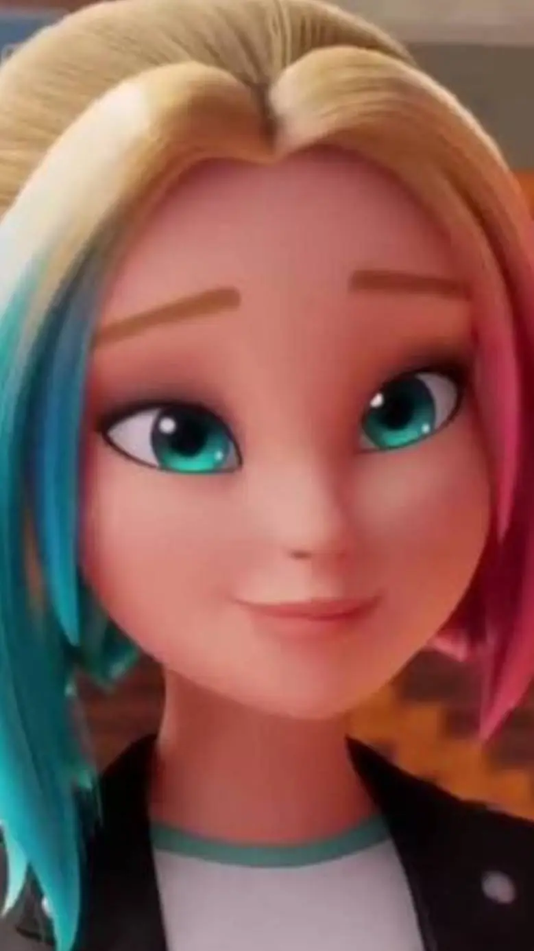 ai character: Zoe Bourgoeis/Lee background