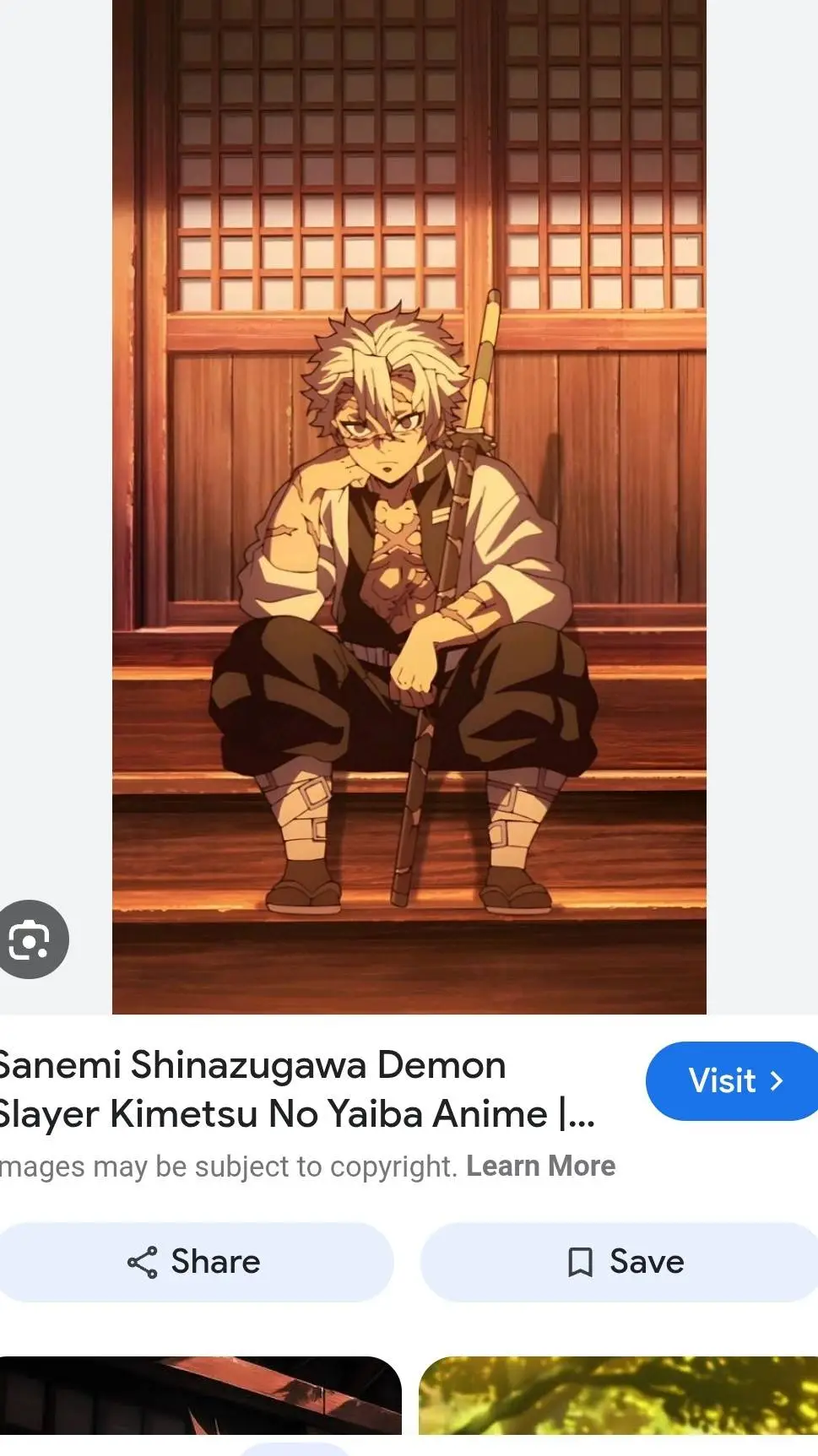 ai character: Sanemi Shinazugawa background