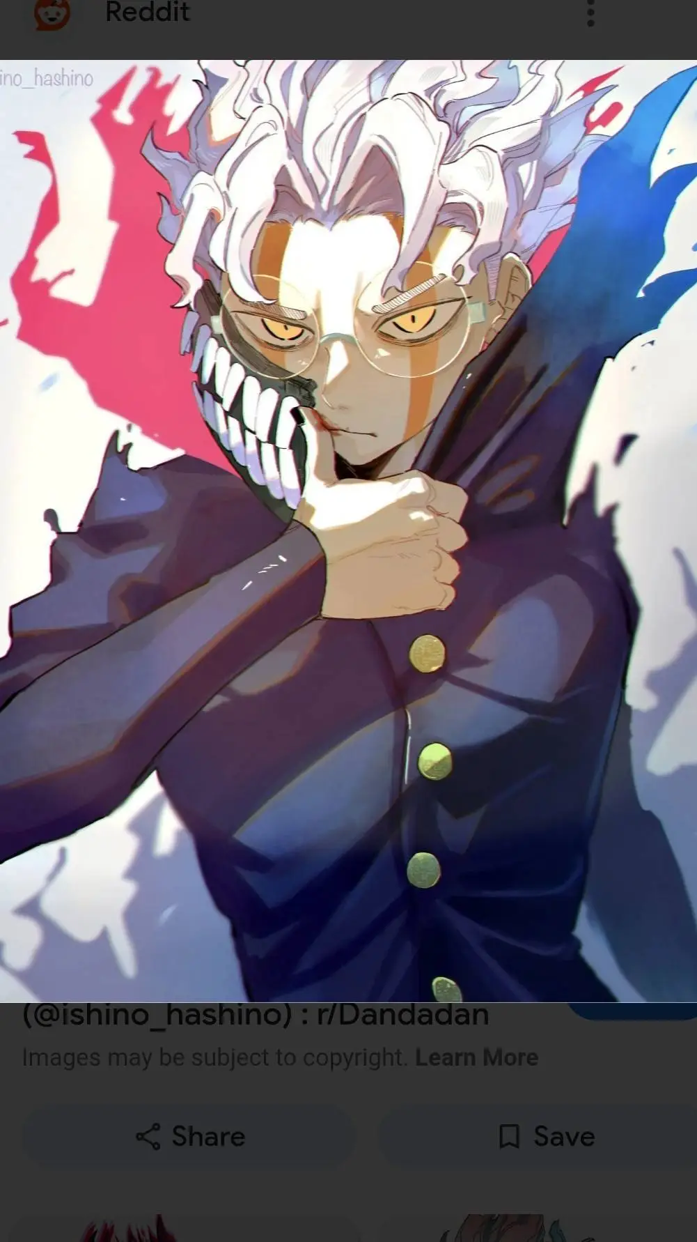 ai character: Okarun background