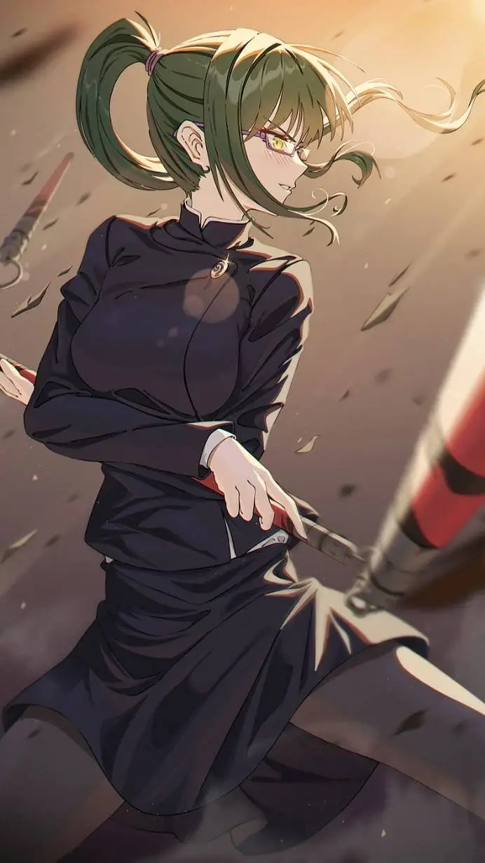 ai character: Maki Zen'in background