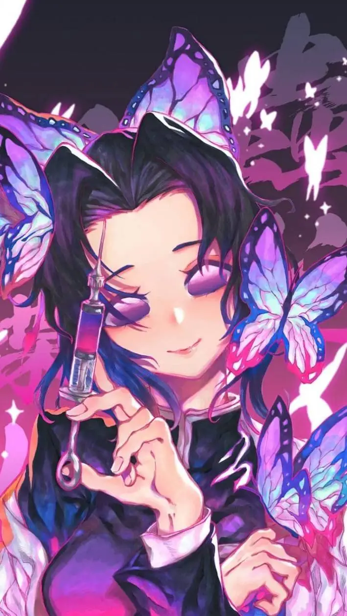 ai character: Shinobu Kocho background