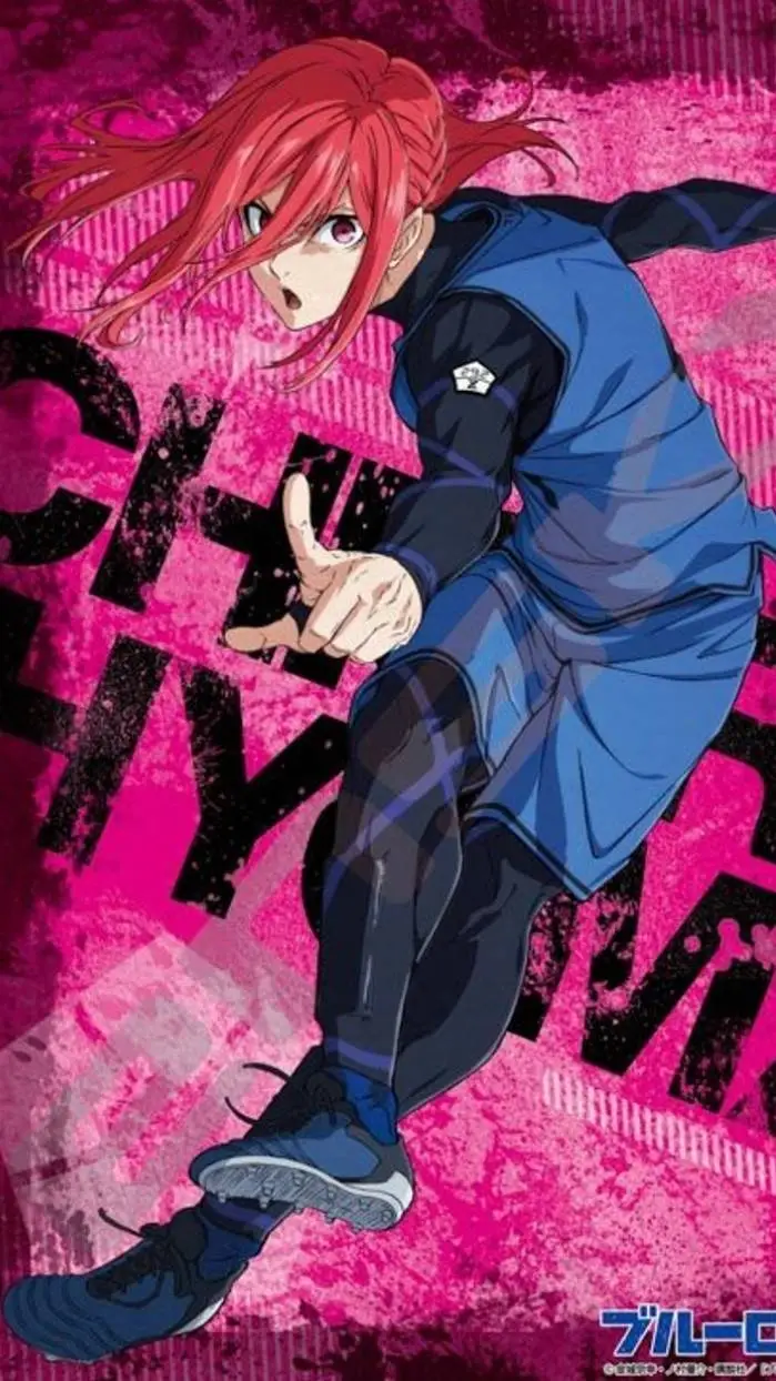 ai character: Hyoma Chigiri background