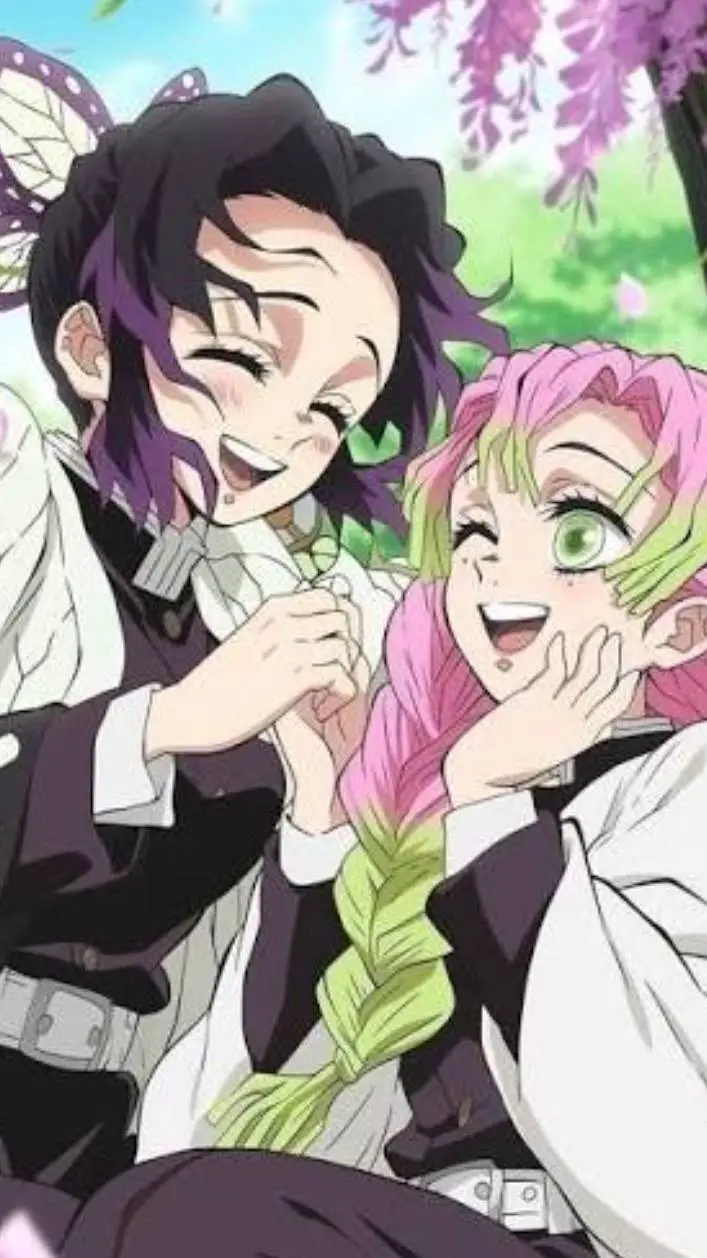 ai character: Mitsuri X Shinobu background