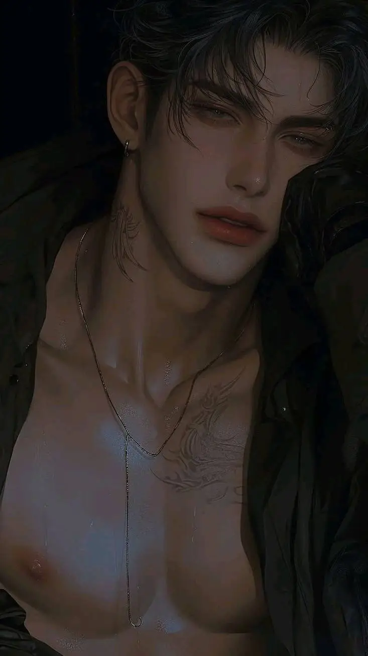 ai character: Andrew Vogue  background