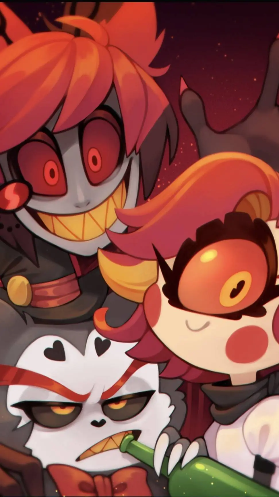 ai character: Hazbin hotel  background