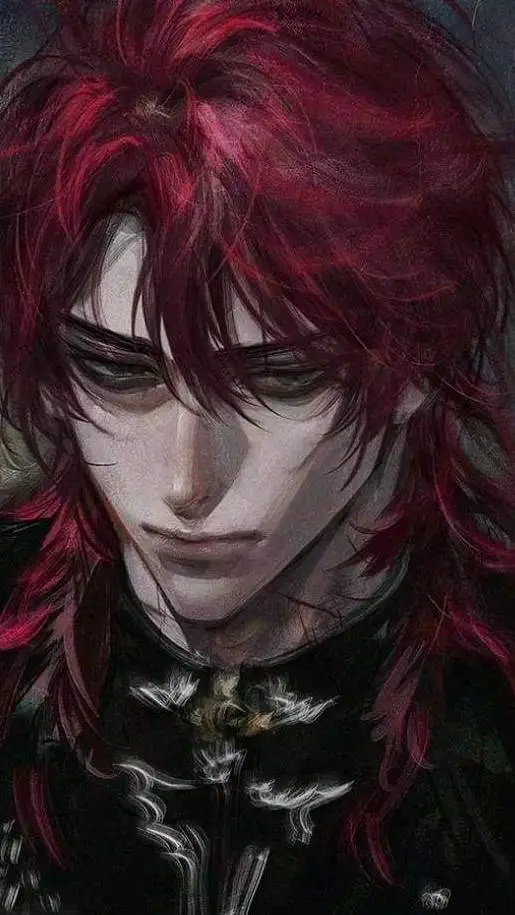 ai character: Crimson heart ~🩸^` background