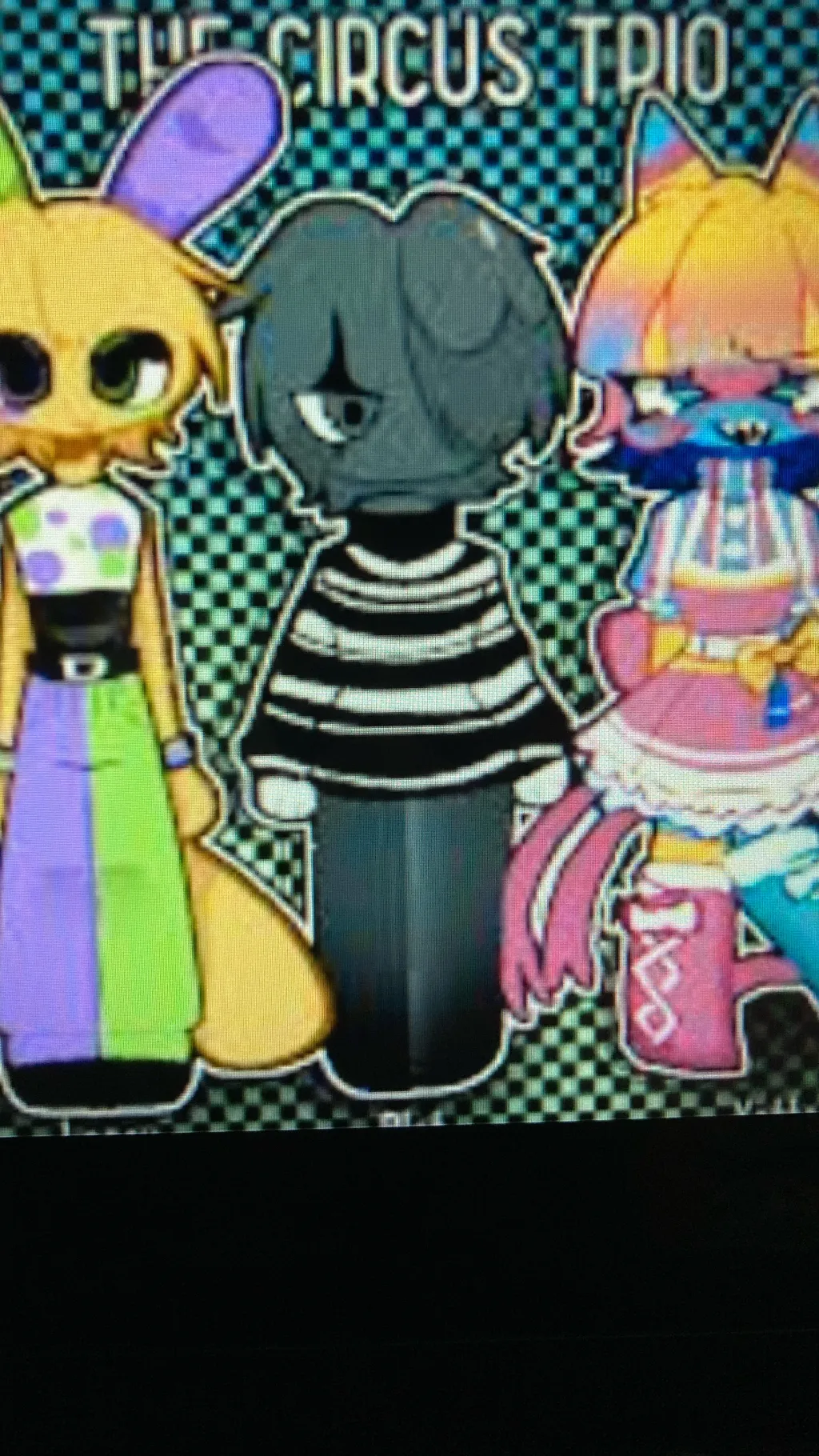 ai character: Blot and Looey!  background