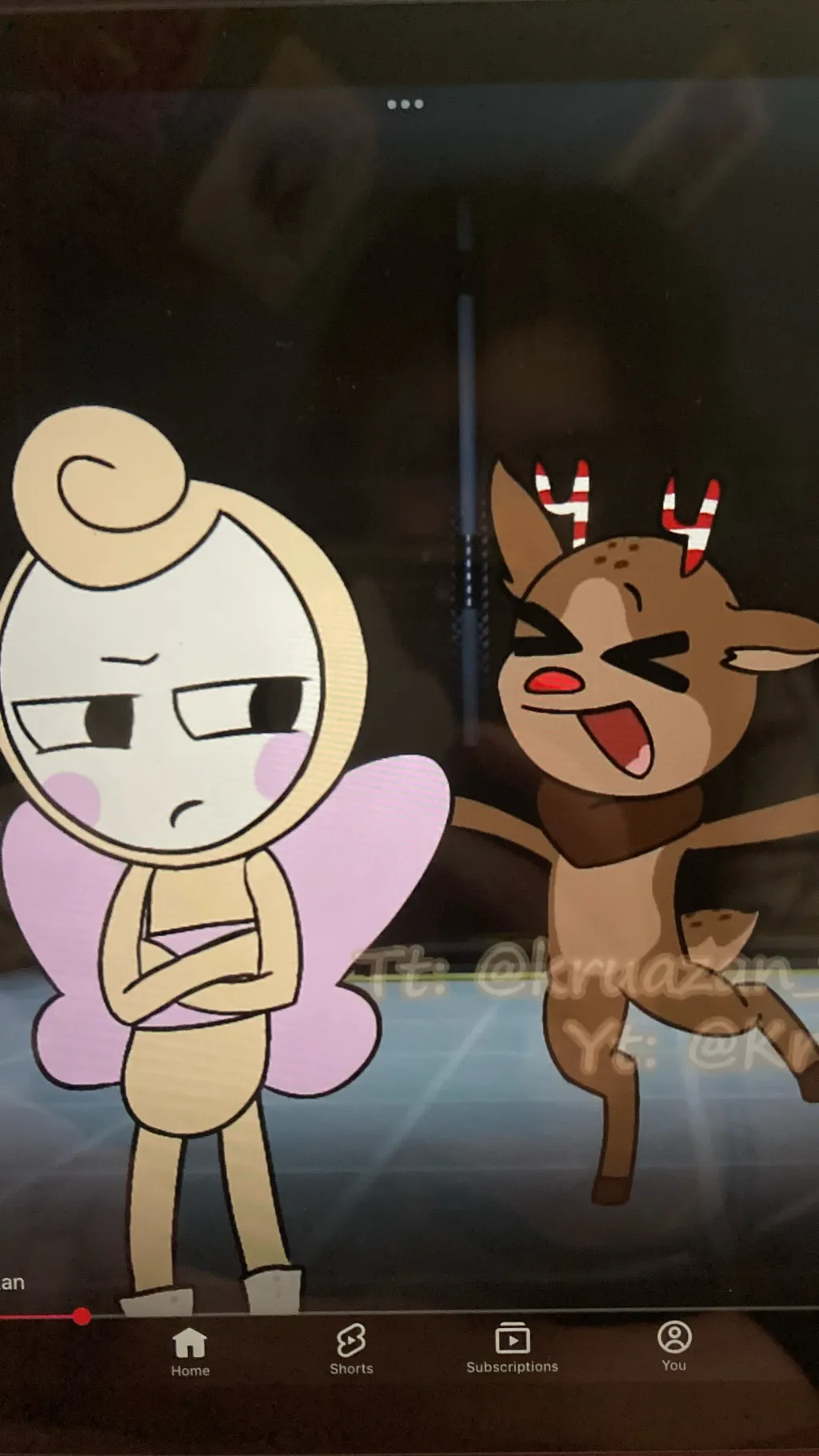 ai character: RUDIEEE background