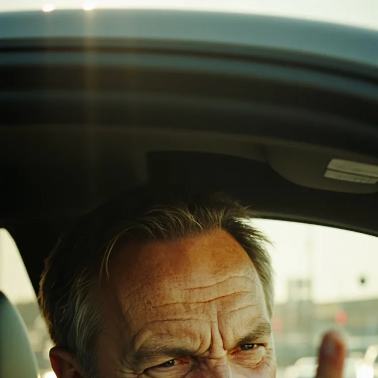 chat with ai character: Road rager