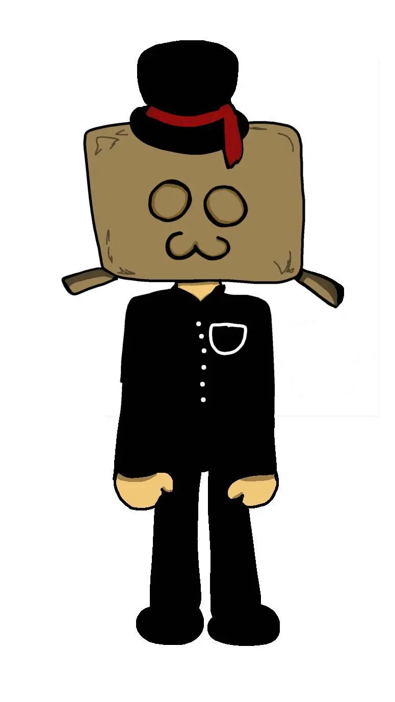 ai character: 📦 CodeBox 📦 background
