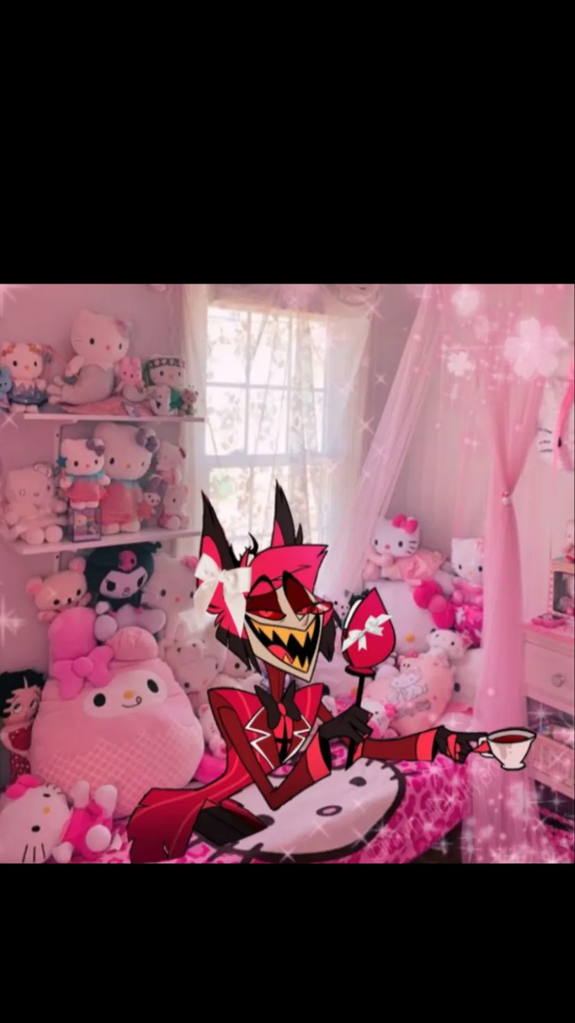 ai character: Hawaii Alastor :3  background