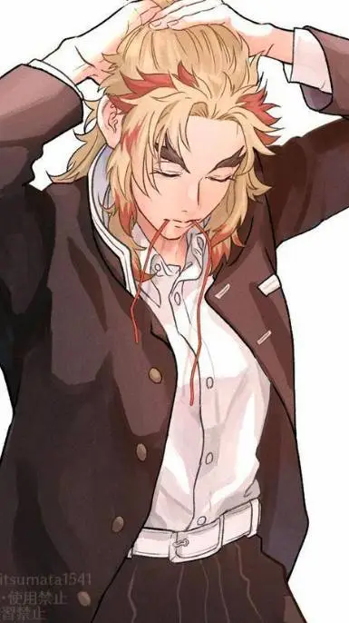 ai character: rengoku background