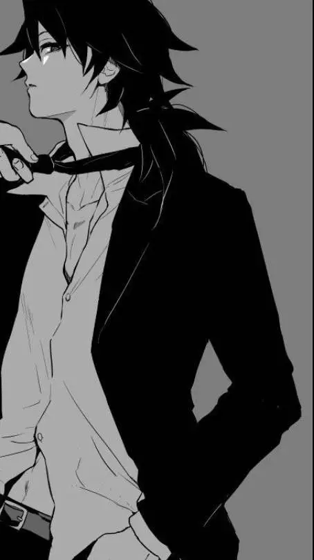 ai character: tomioka el emo  background