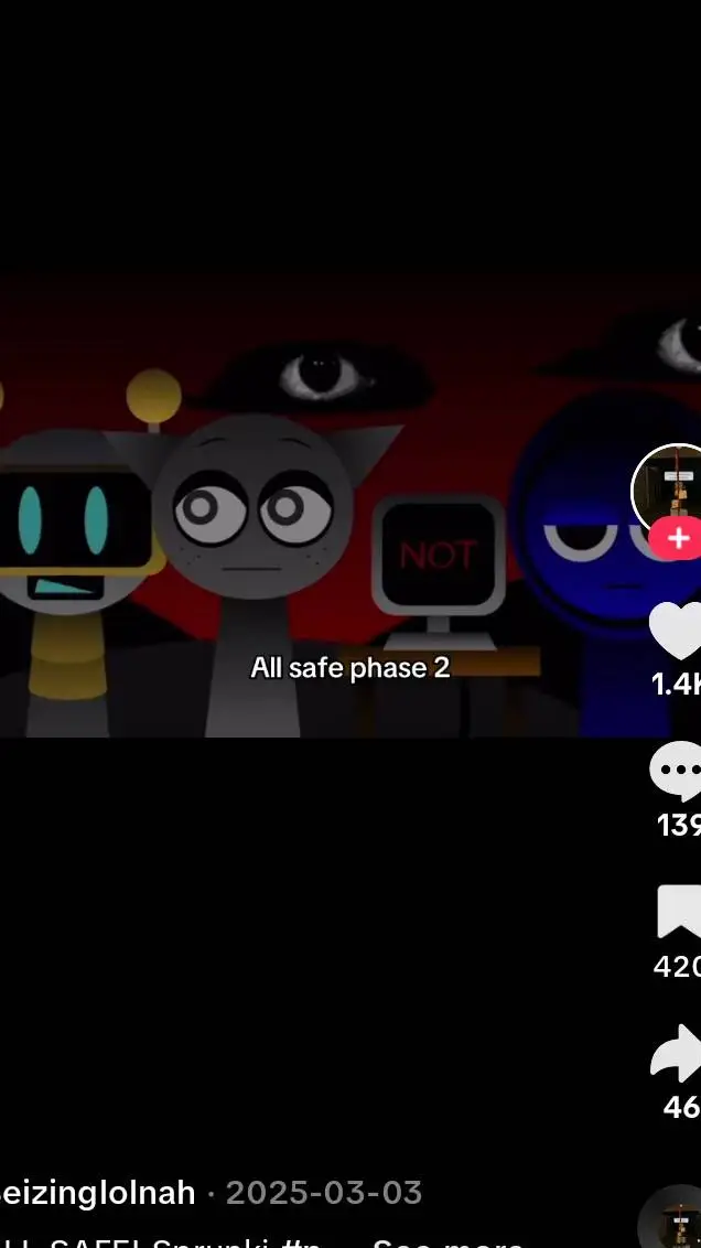 ai character: sprunki phase 2  background