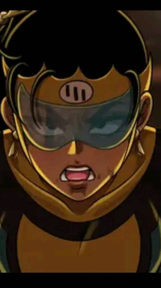 ai character: Striped Maria  background