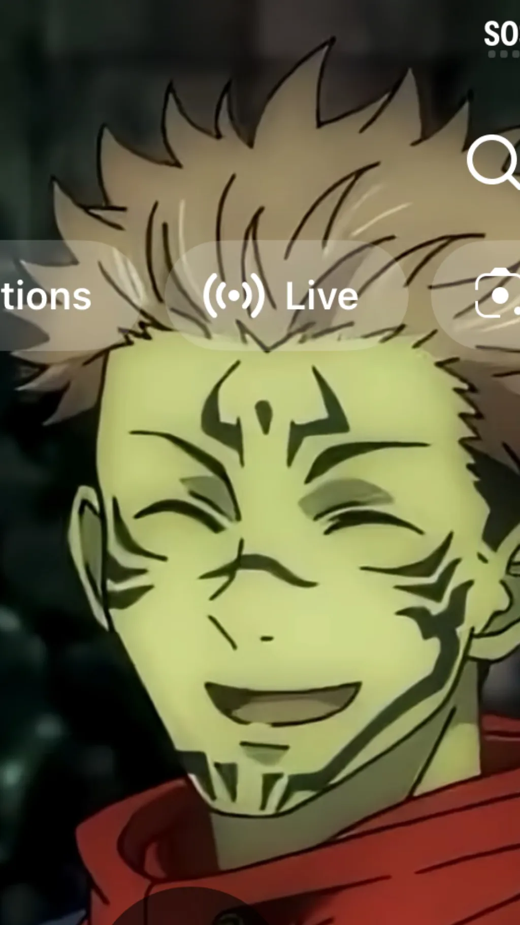 ai character: Ryoman Sukuna  background