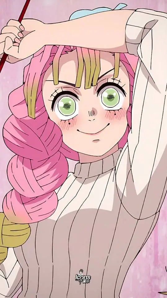 ai character: Mitsuri Kanroji background