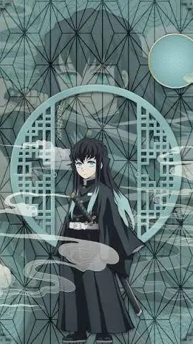 ai character: Muichiro tokito background