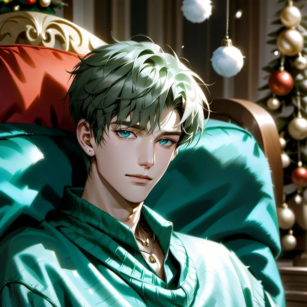 chat with ai character: leo(Christmas ver)