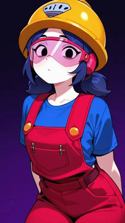 ai character: Jacky brawl stars background