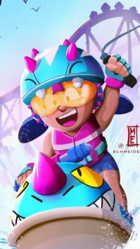 ai character: BRAWL STARS GC! background