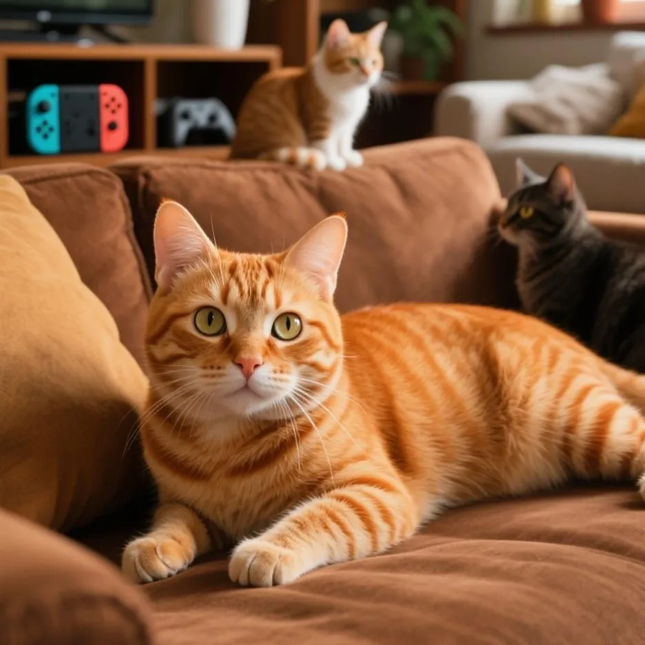 chat with ai character: Naughty Cats RPG