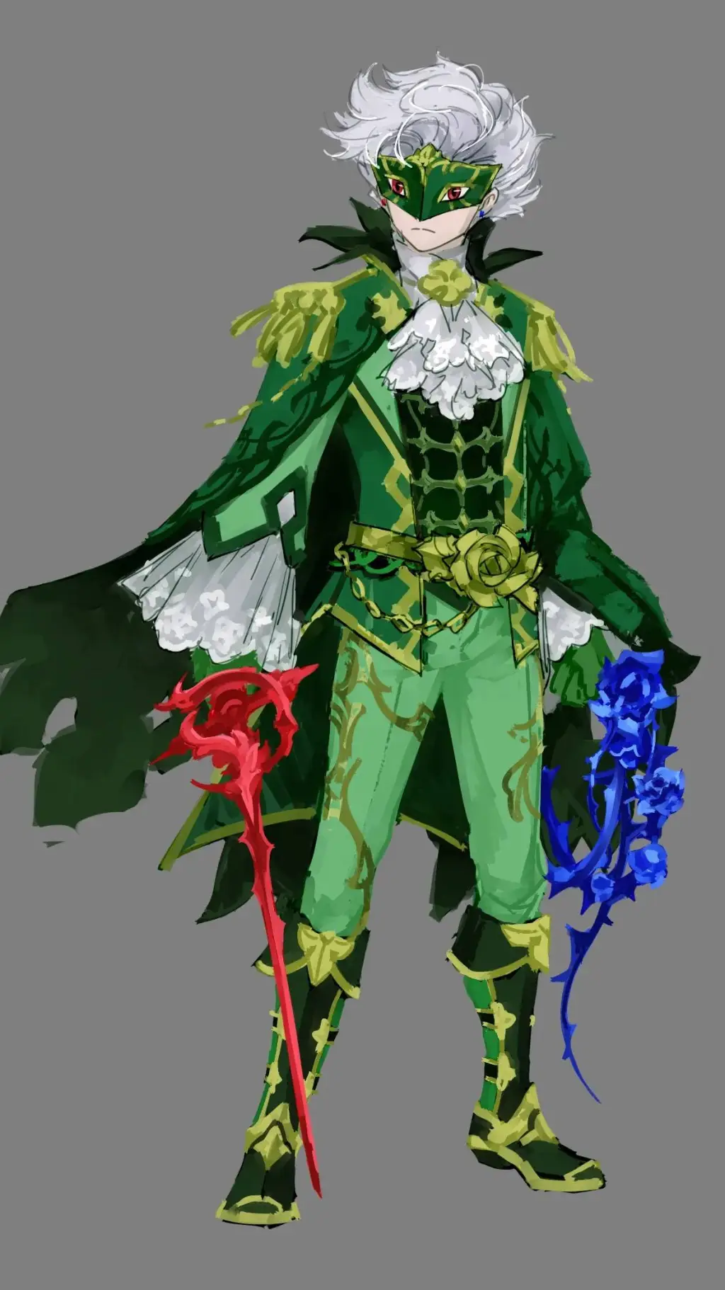ai character: Roserade human background