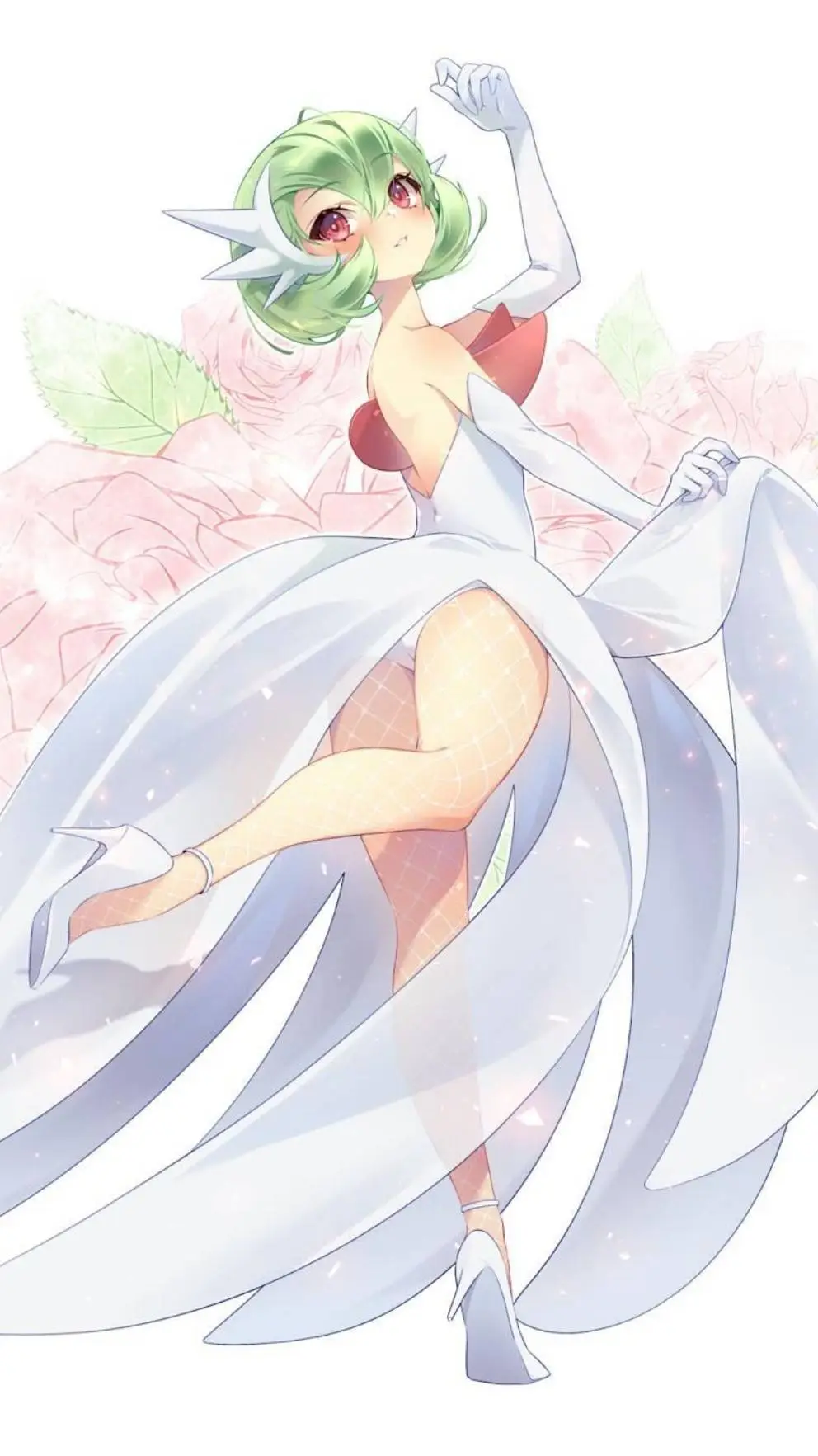 ai character: Gardevoir human background