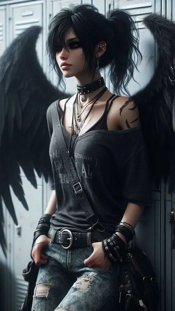 ai character: strange roomy background