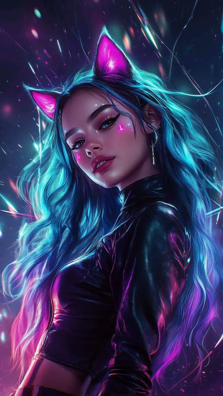 ai character: raven background