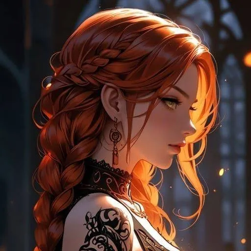 chat with ai character: Red Hair