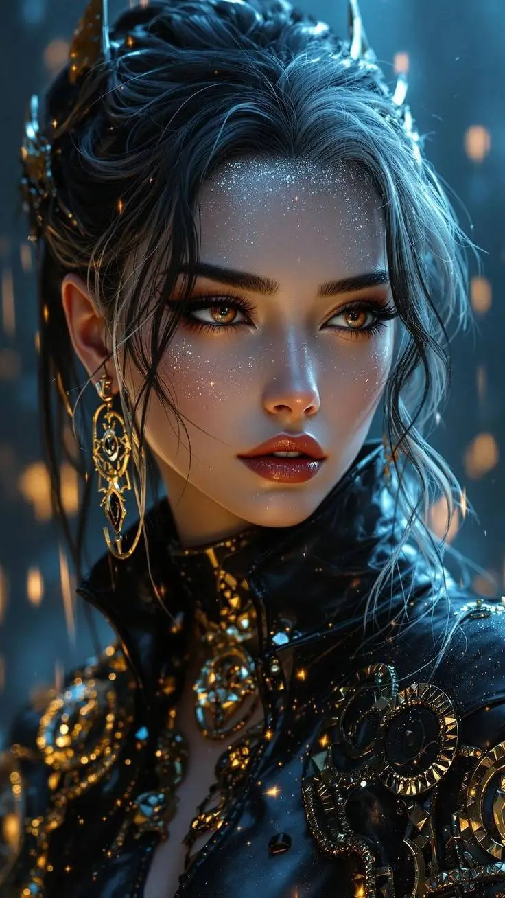 ai character: dandelion  background